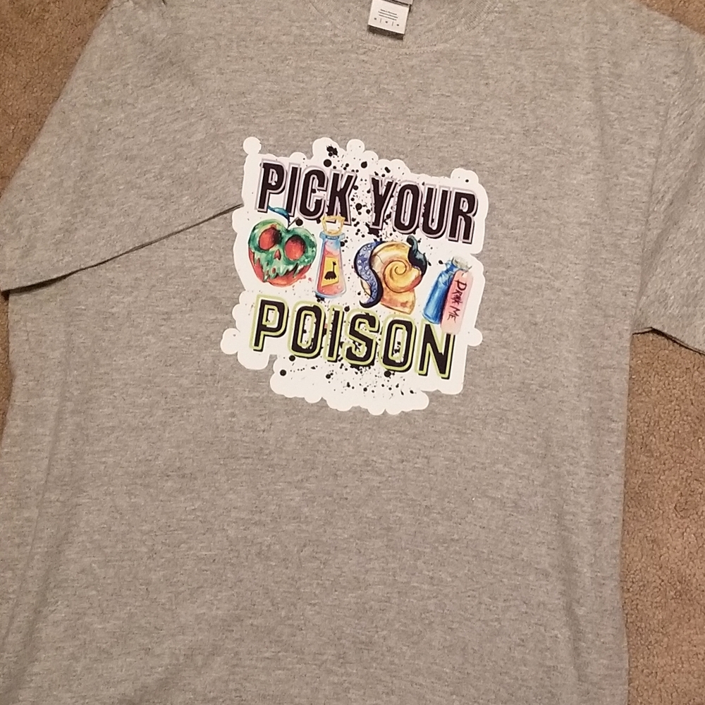 Disney Pick Your Poison Villains Shirt